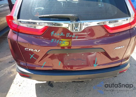 2017 Honda Cr-V Lx from USA, damaged, VIN 2HKRW6H37HH202453